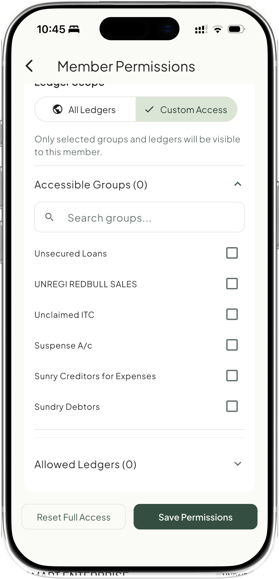 Complete Access Control detail